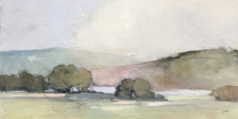 Distant Lake Neutral Crop art print by Julia Purinton for $57.95 CAD