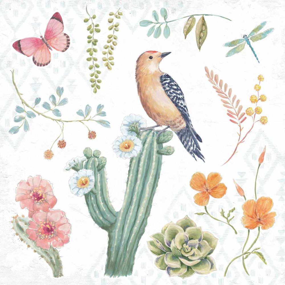 Desert Beauties II art print by Daphne Brissonnet for $57.95 CAD