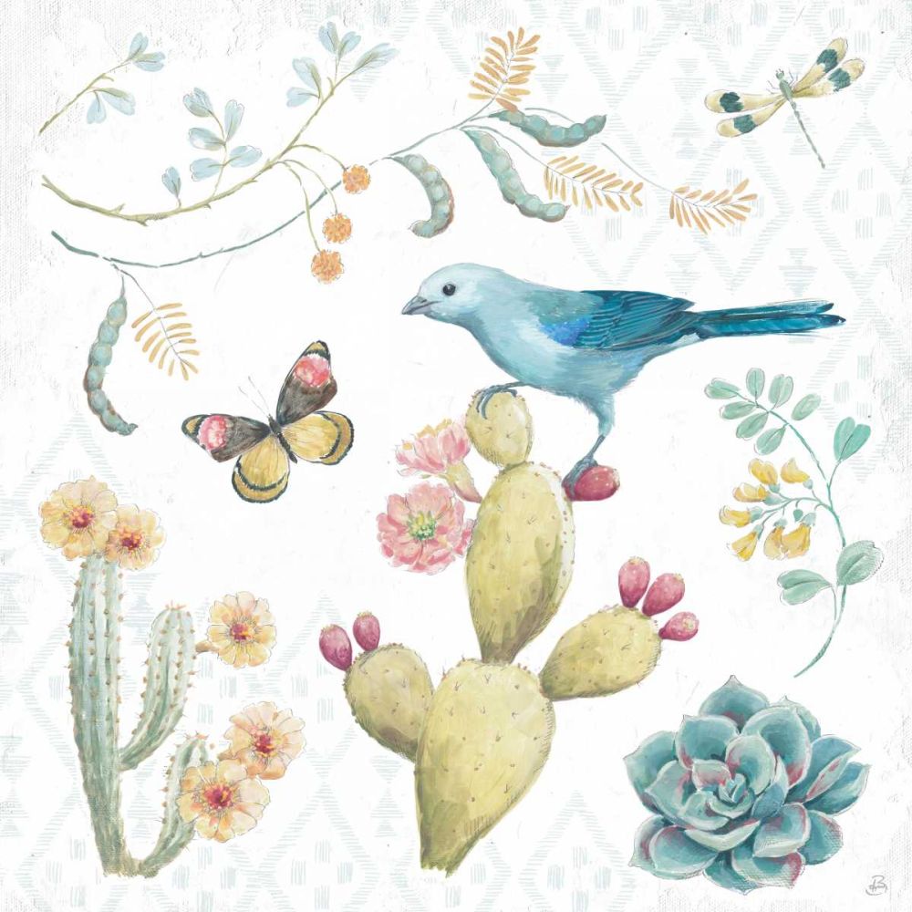 Desert Beauties III art print by Daphne Brissonnet for $57.95 CAD