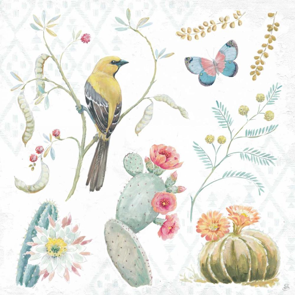 Desert Beauties IV art print by Daphne Brissonnet for $57.95 CAD