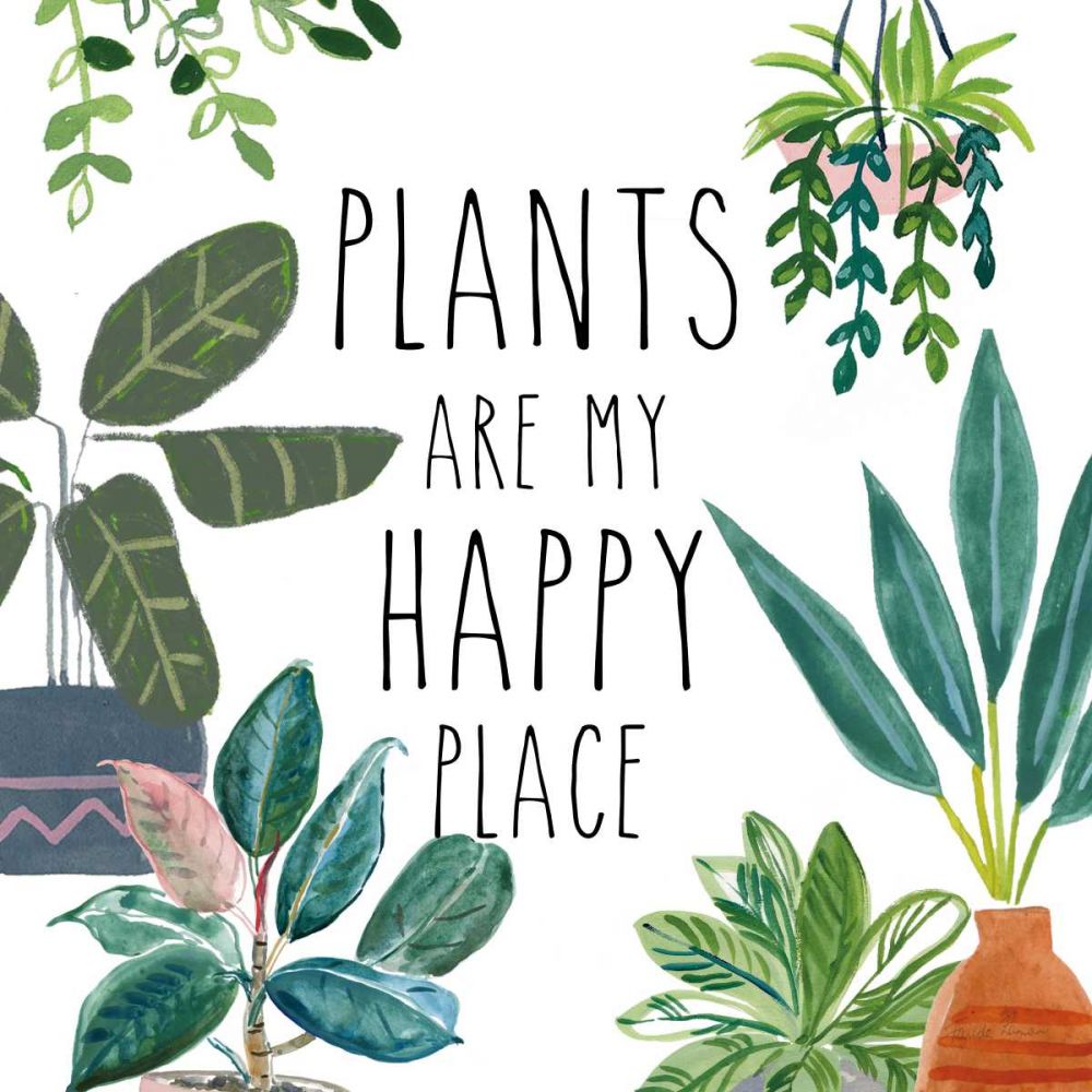 Plant Home I art print by Farida Zaman for $57.95 CAD