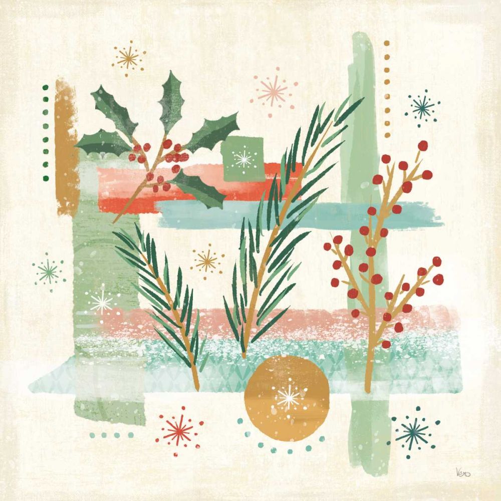 Holiday Flair III art print by Veronique Charron for $57.95 CAD