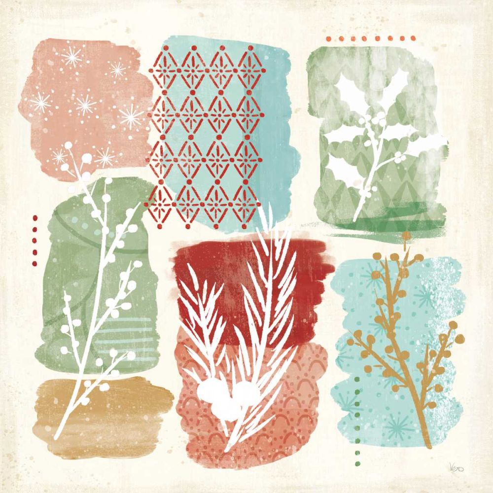 Holiday Flair VI art print by Veronique Charron for $57.95 CAD