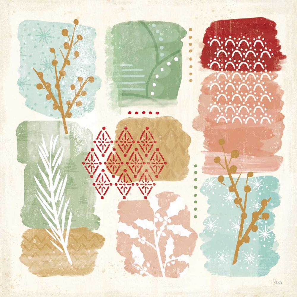 Holiday Flair VII art print by Veronique Charron for $57.95 CAD