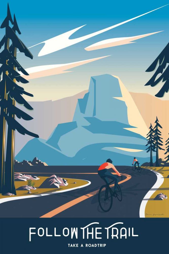 Follow the Trail art print by Omar Escalante for $57.95 CAD