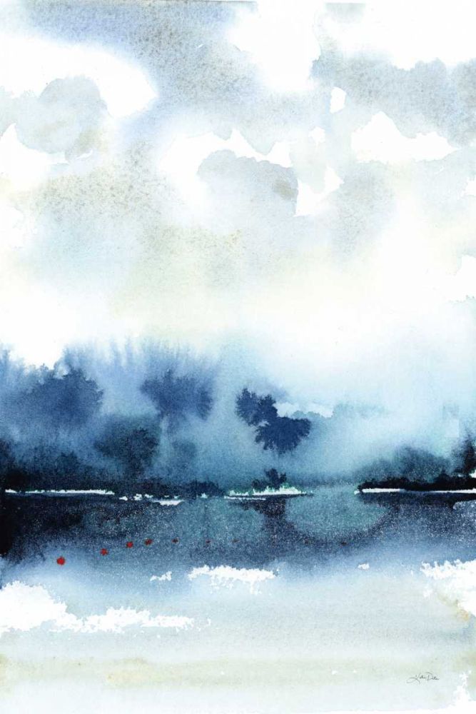 Deep Blue Lake art print by Katrina Pete for $57.95 CAD
