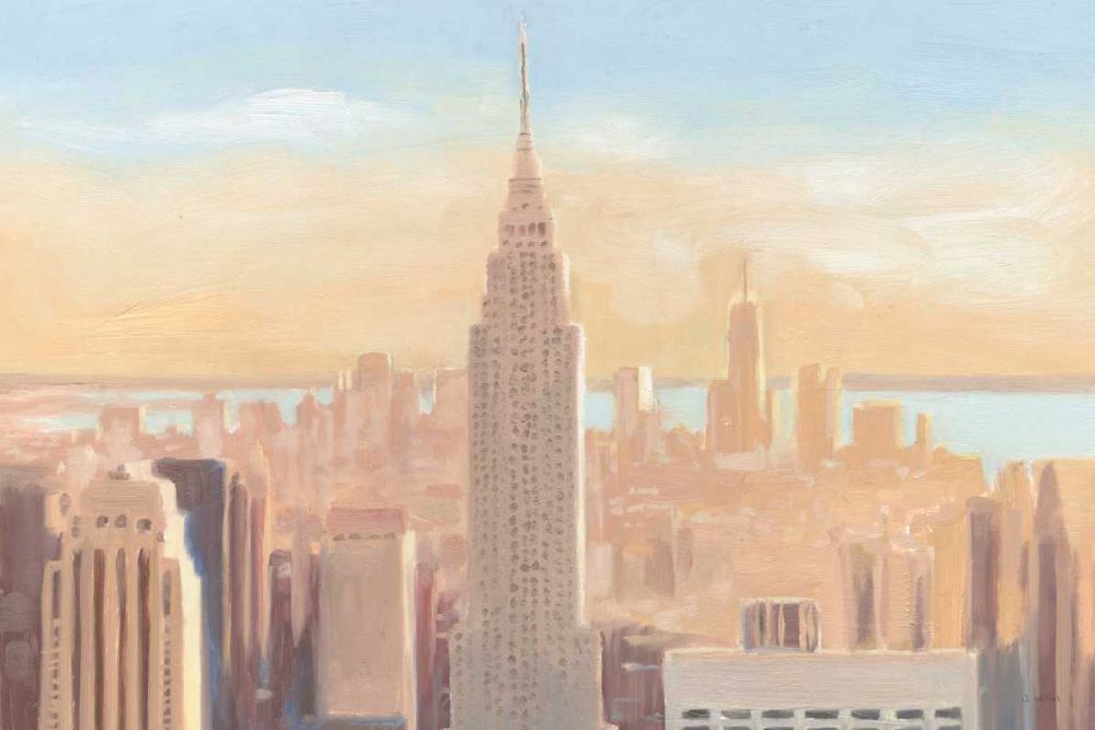 Manhattan Dawn art print by James Wiens for $57.95 CAD