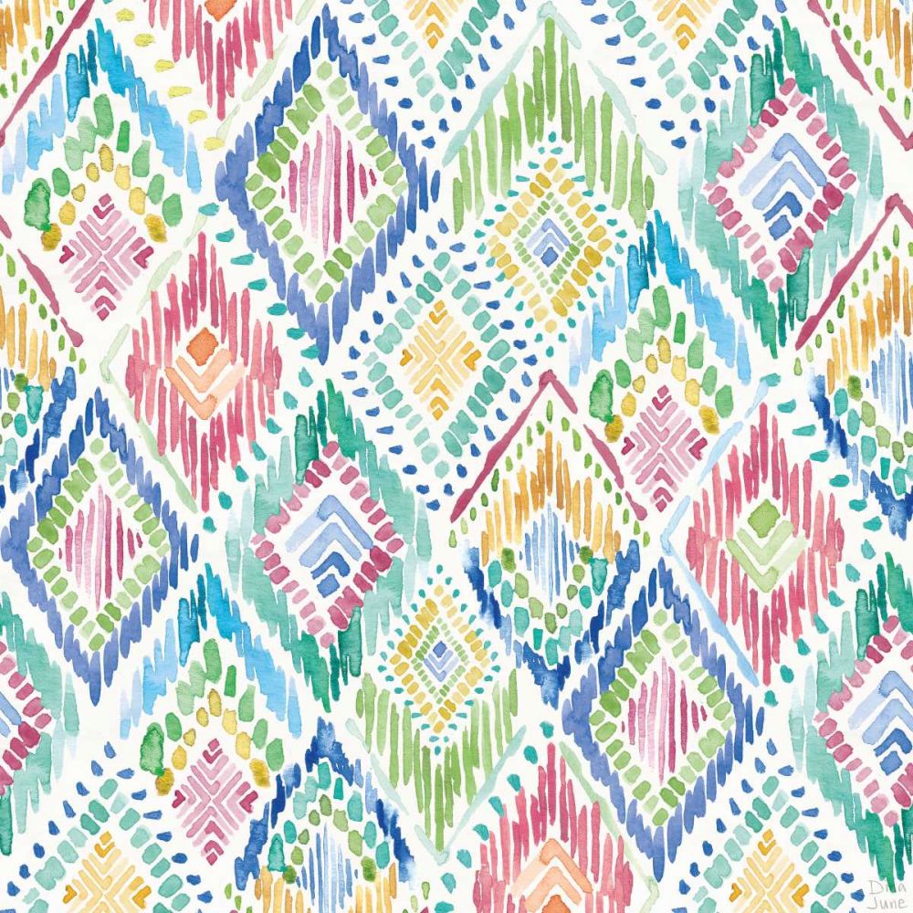 Peacock Glory Pattern IVA art print by Dina June for $57.95 CAD