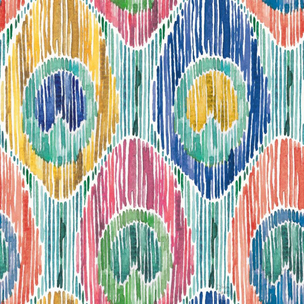 Peacock Glory Pattern VII art print by Dina June for $57.95 CAD