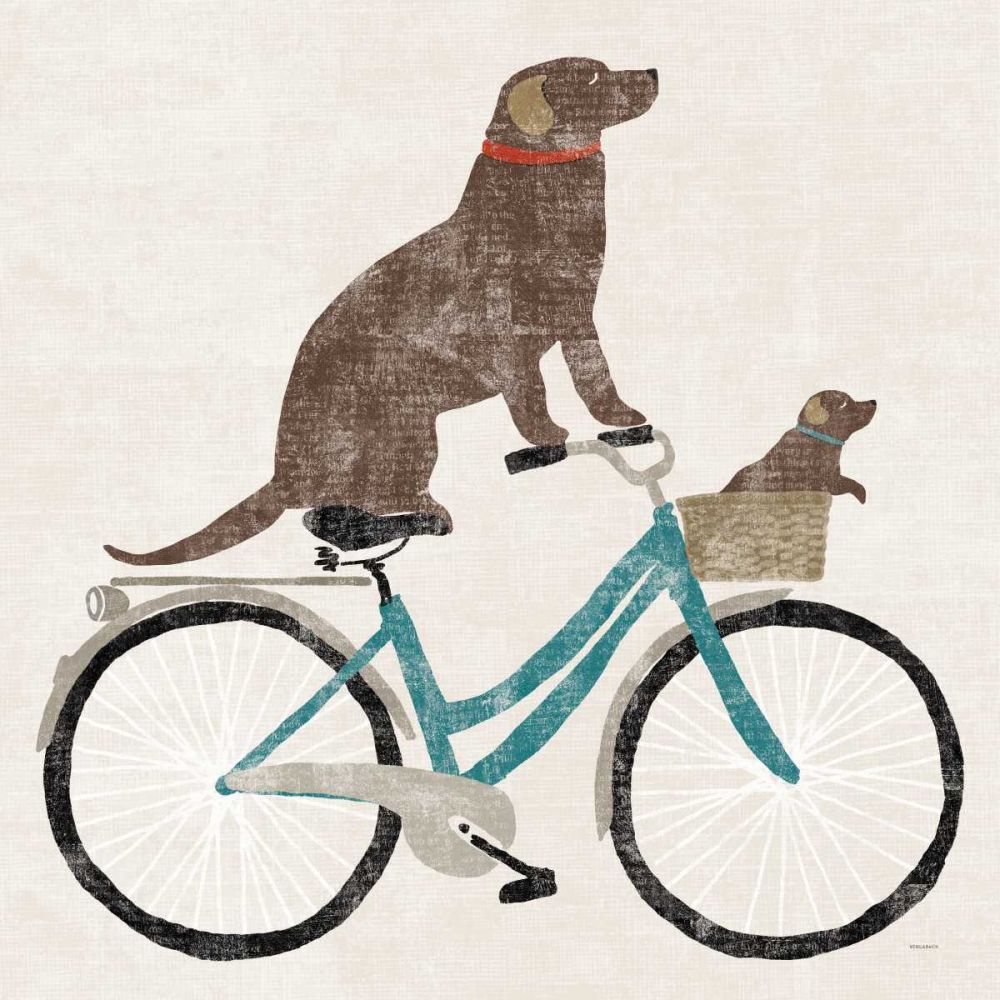 Lab Ride art print by Sue Schlabach for $57.95 CAD
