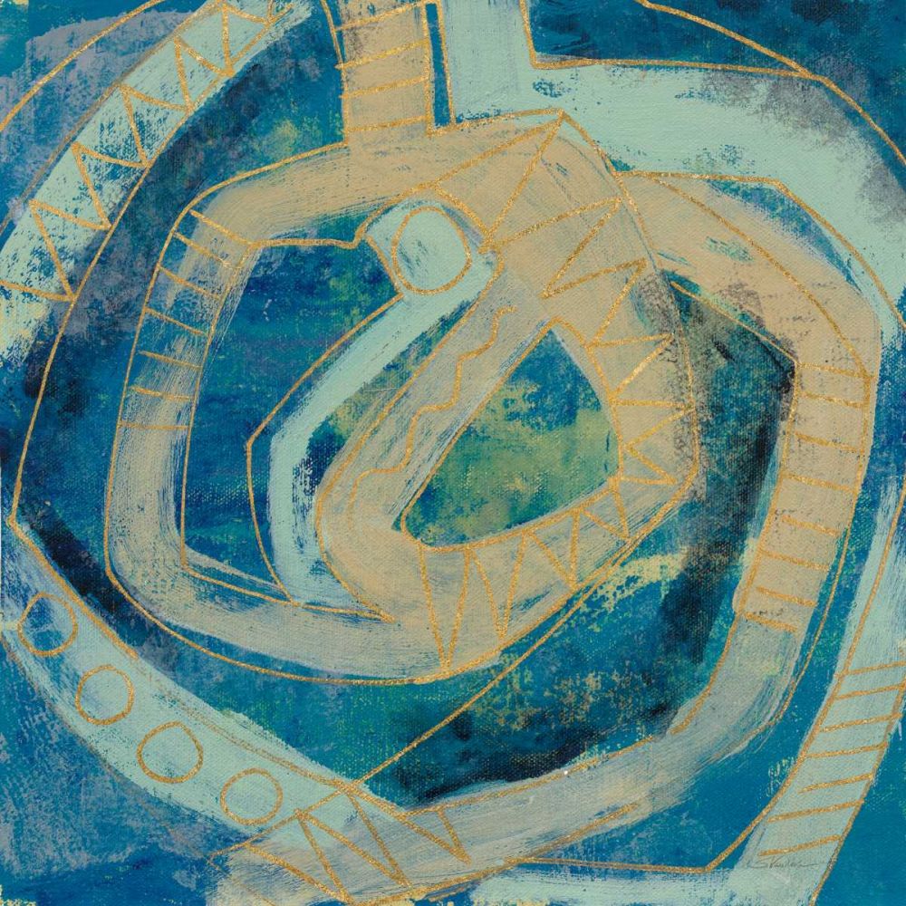 Mid Modern Tile I art print by Silvia Vassileva for $57.95 CAD