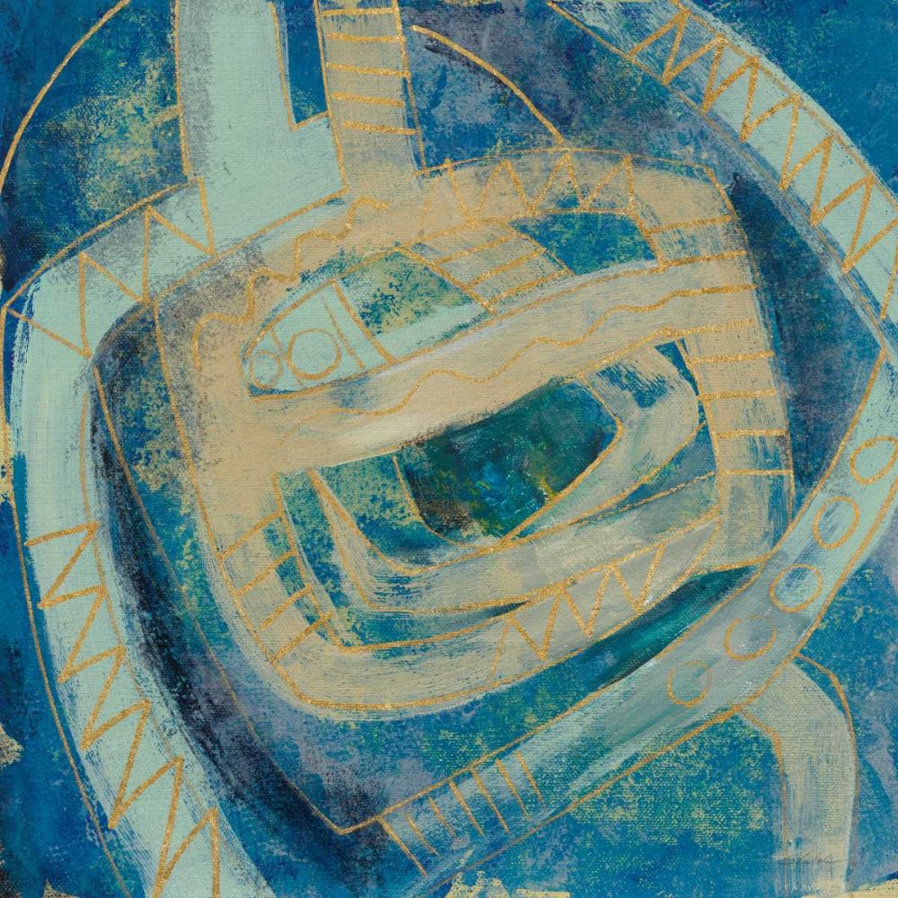 Mid Modern Tile II art print by Silvia Vassileva for $57.95 CAD