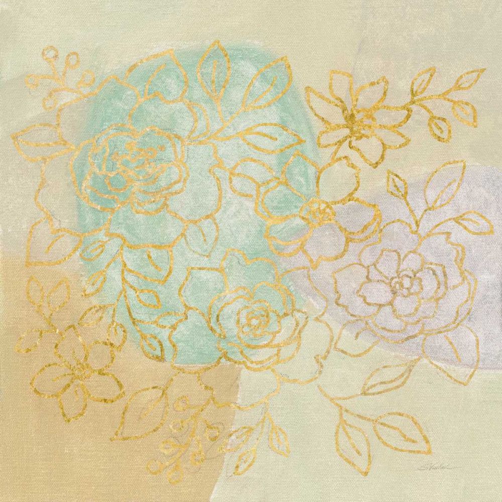 Mid Mod Sophisticated Floral I art print by Silvia Vassileva for $57.95 CAD