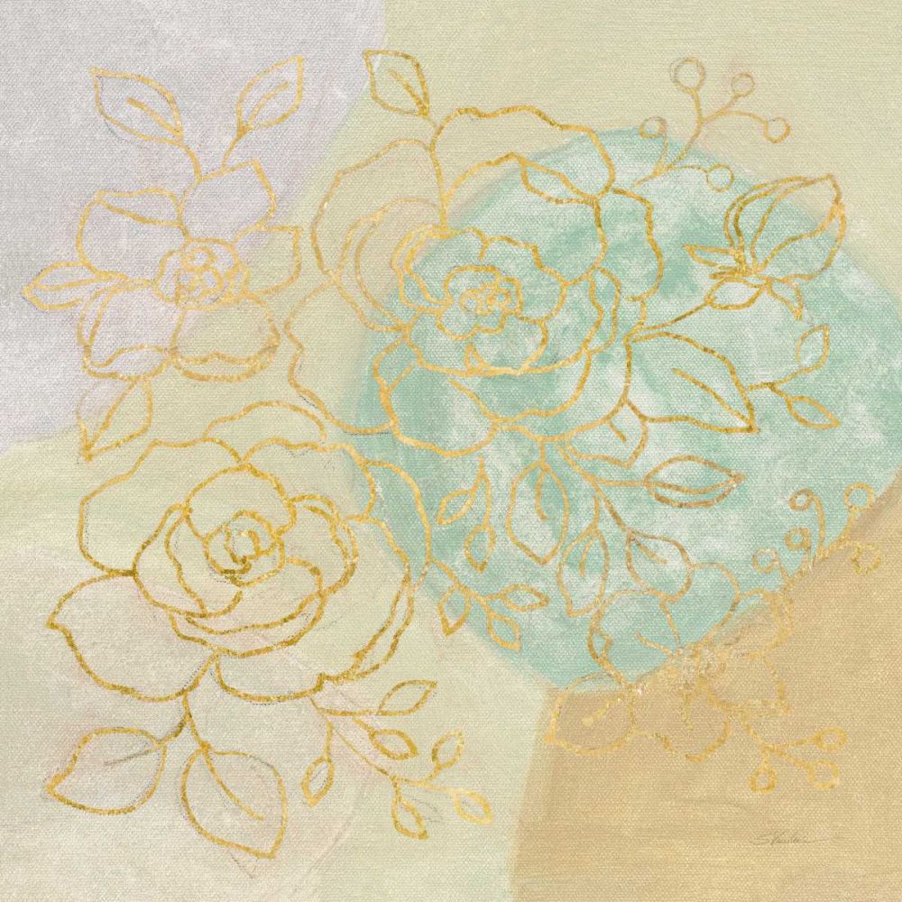Mid Mod Sophisticated Floral II art print by Silvia Vassileva for $57.95 CAD