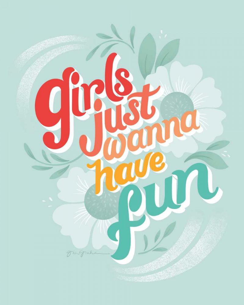 Girls I art print by Gia Graham for $57.95 CAD