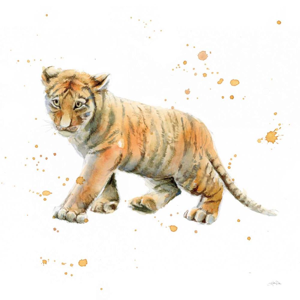 Tiger Cub art print by Katrina Pete for $57.95 CAD