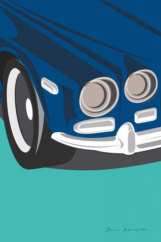 Vintage Car I art print by Omar Escalante for $57.95 CAD