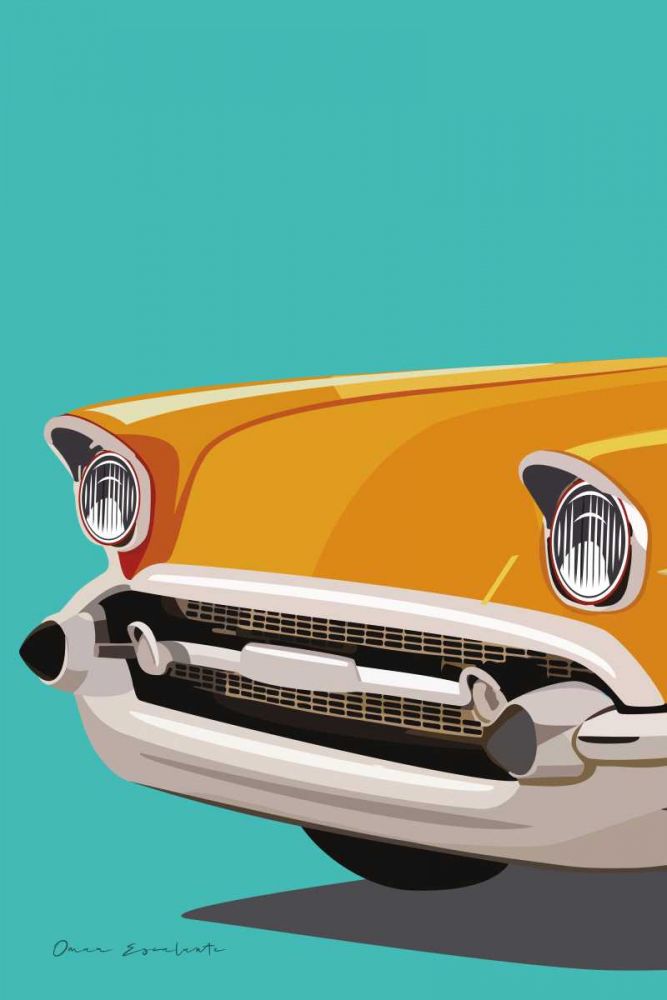 Vintage Car II art print by Omar Escalante for $57.95 CAD