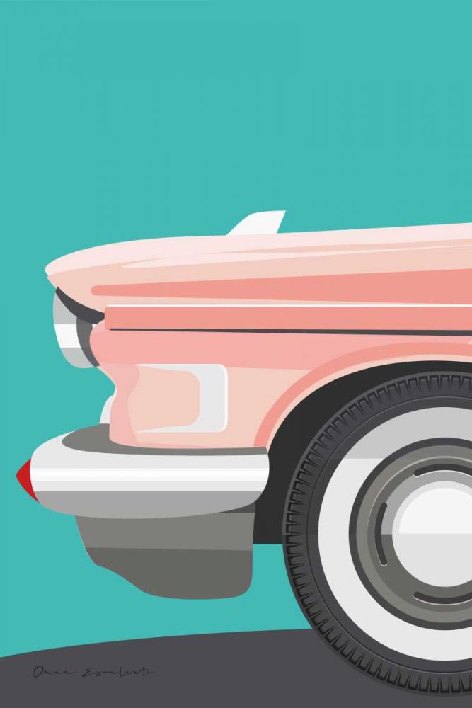 Vintage Car III art print by Omar Escalante for $57.95 CAD