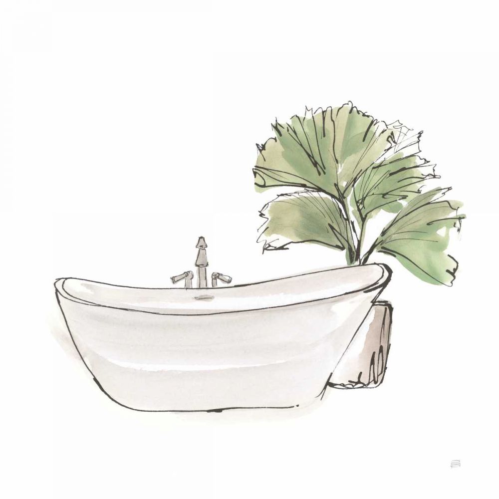 Neutral Tub I art print by Chris Paschke for $57.95 CAD