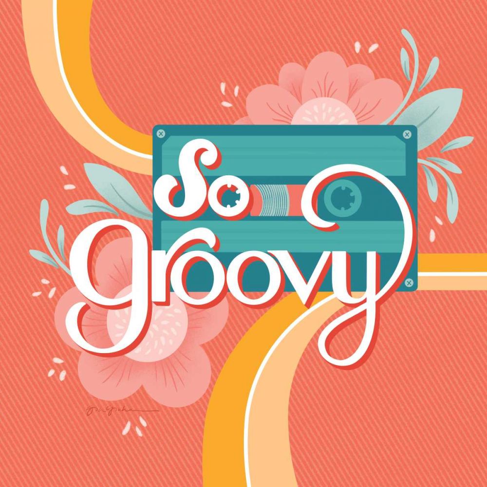 So Groovy I art print by Gia Graham for $57.95 CAD