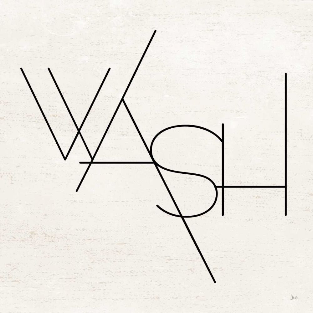 Wash Dry Fold I art print by Jess Aiken for $57.95 CAD