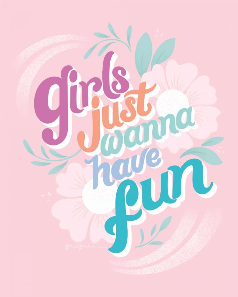 Girls I Pink art print by Gia Graham for $57.95 CAD