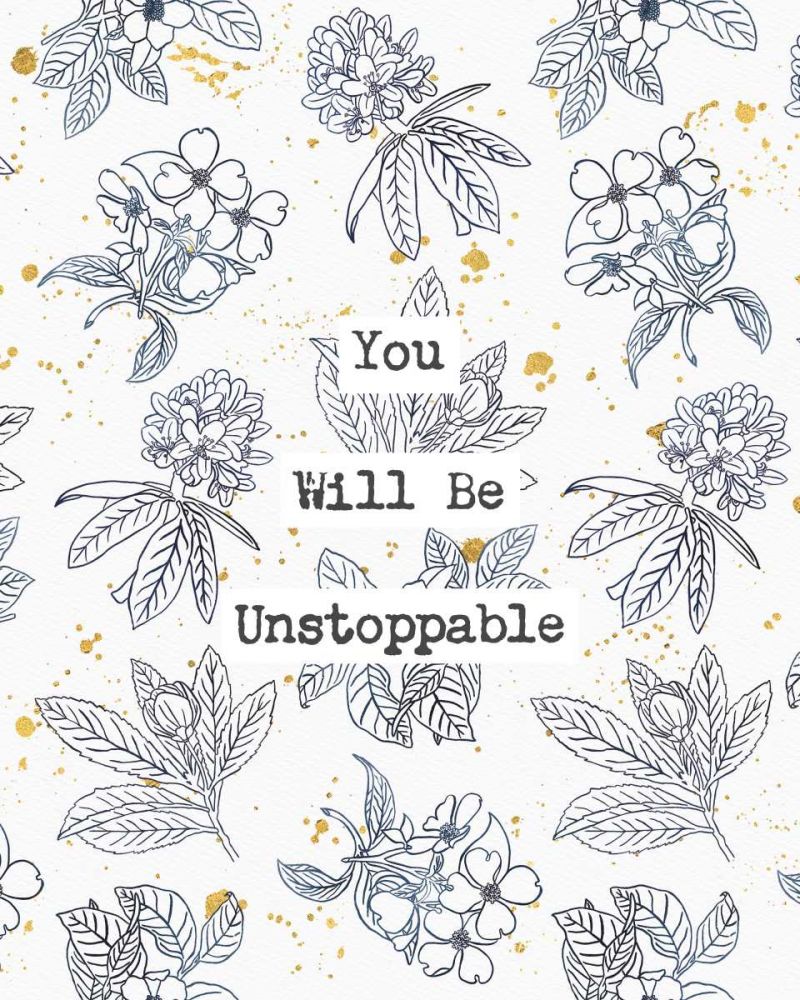 Indigo Blooms Unstoppable art print by Wild Apple Portfolio for $57.95 CAD