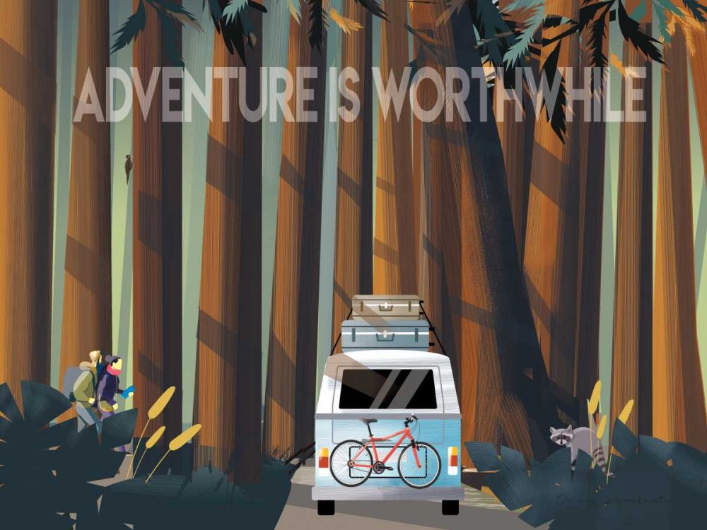 Into the Woods art print by Omar Escalante for $57.95 CAD