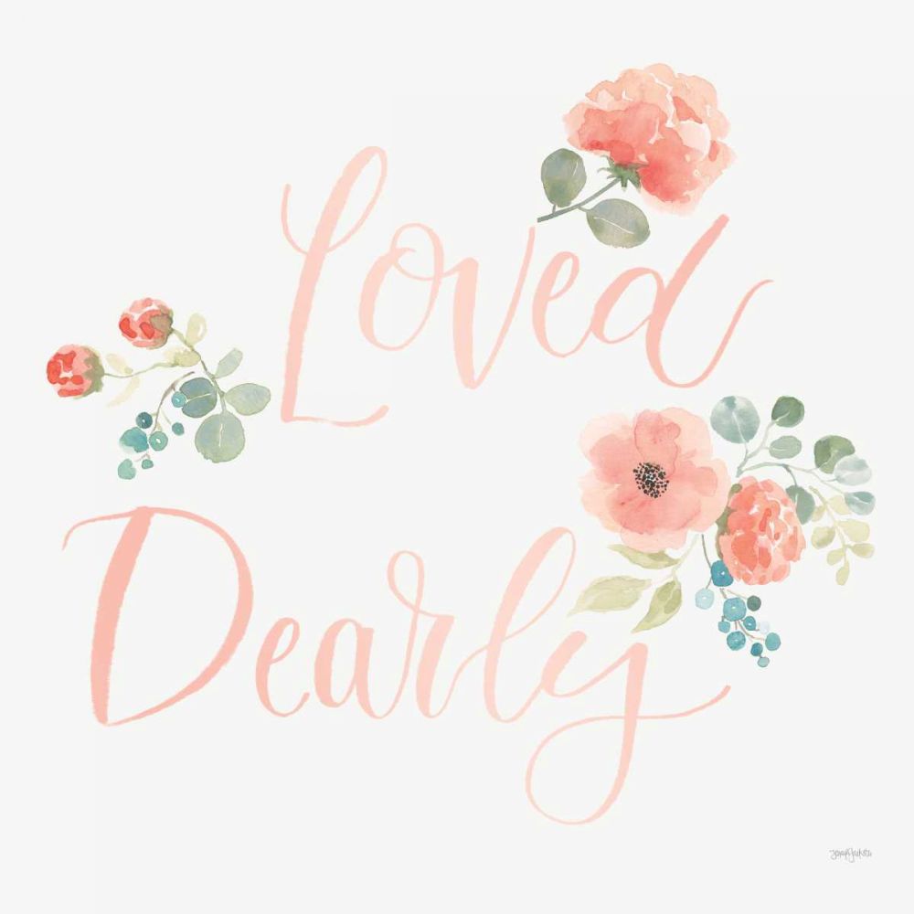 Blooming Delight VI Blush Loved art print by Jenaya Jackson for $57.95 CAD