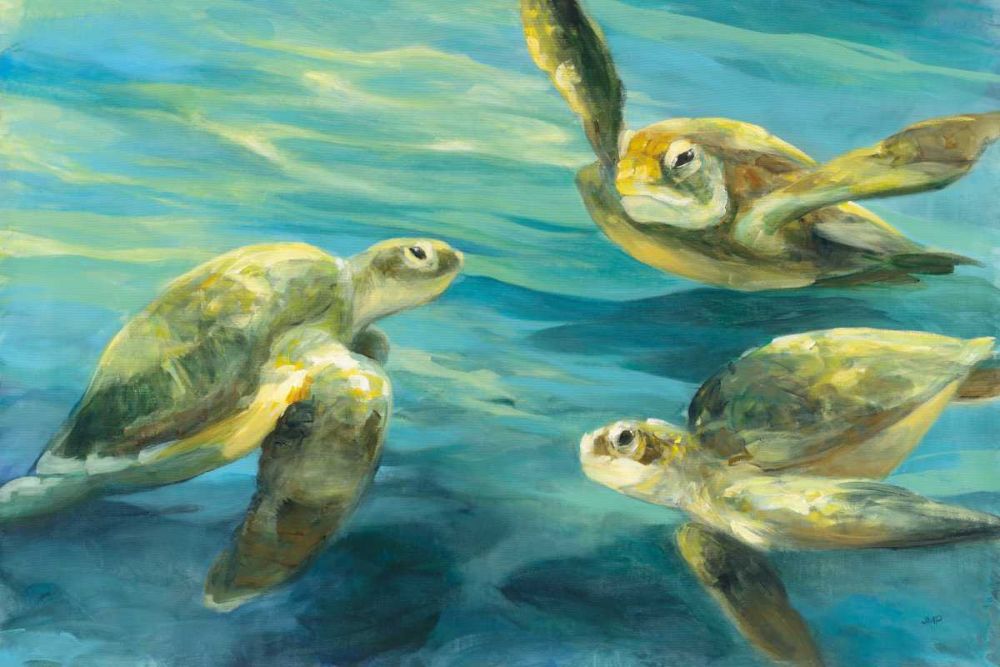 Sea Turtles art print by Julia Purinton for $57.95 CAD