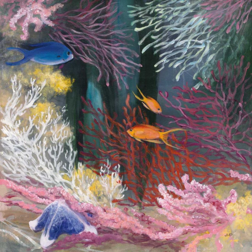 Coastal Reef I art print by Julia Purinton for $57.95 CAD