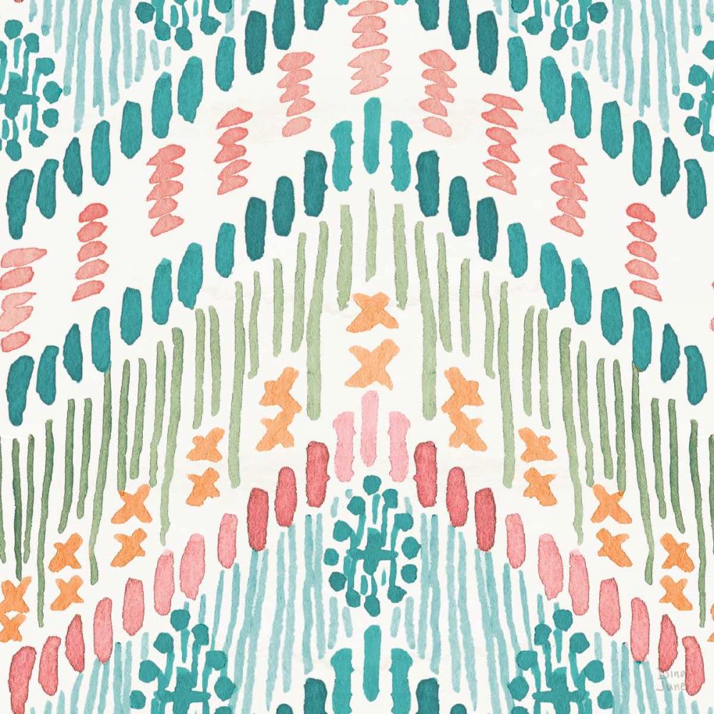 Macrame Meander Pattern VIIIA art print by Dina June for $57.95 CAD