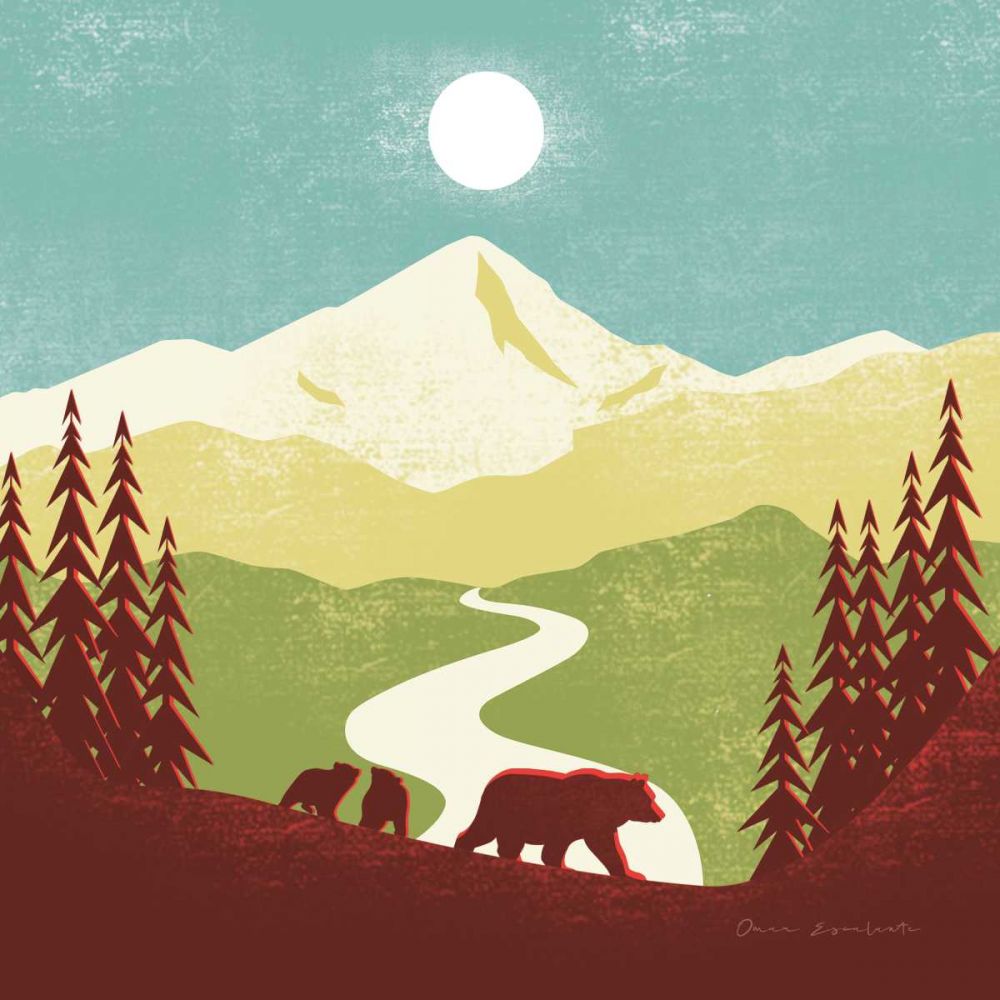 Great Outdoors I art print by Omar Escalante for $57.95 CAD