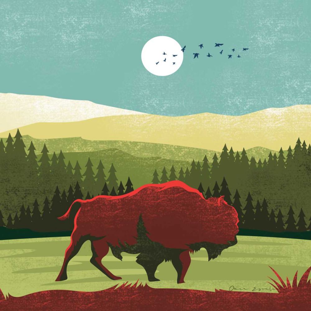 Great Outdoors II art print by Omar Escalante for $57.95 CAD