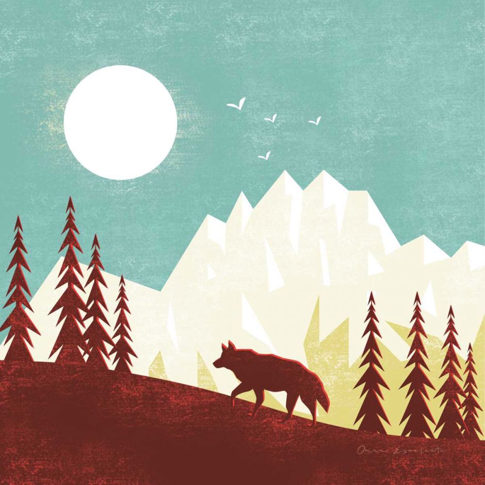 Great Outdoors IV art print by Omar Escalante for $57.95 CAD