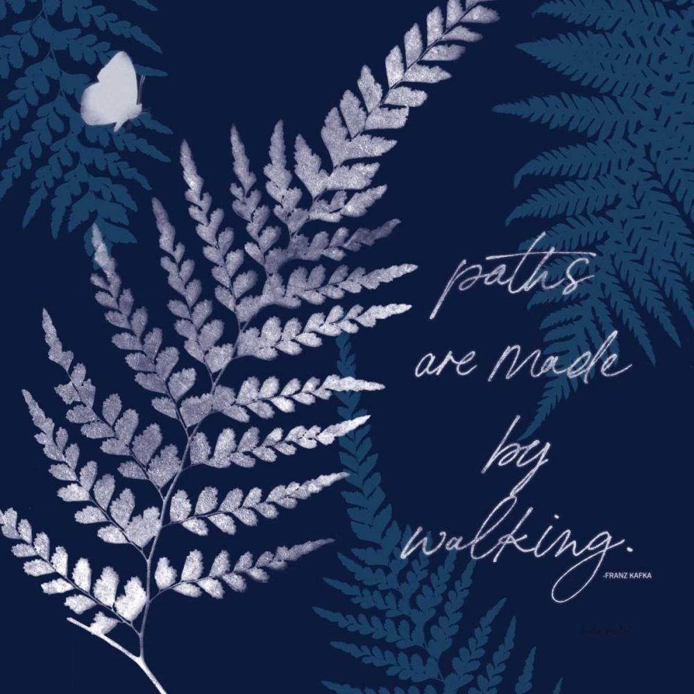 Dark True Blue III art print by Katie Pertiet for $57.95 CAD