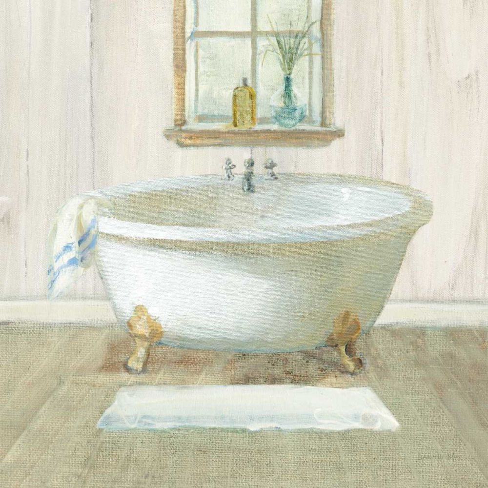 Farmhouse Bathtub art print by Danhui Nai for $57.95 CAD