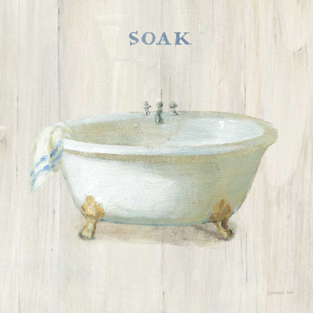 Farmhouse Bathtub Soak art print by Danhui Nai for $57.95 CAD