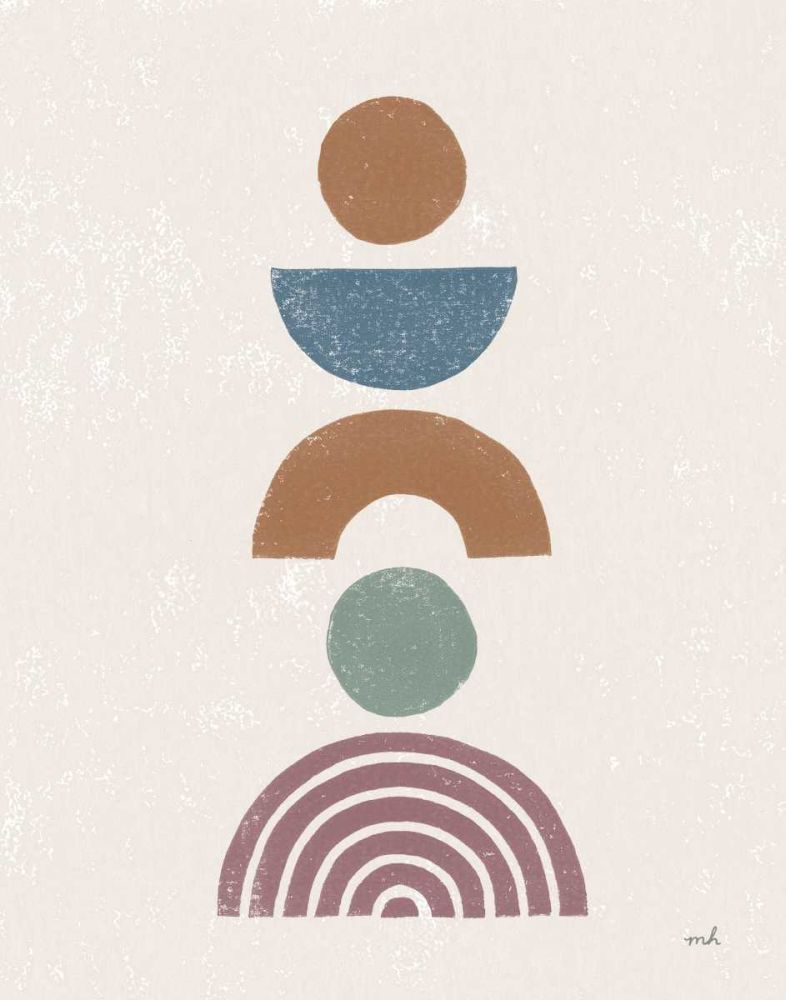 Minimalist Boho II Dark art print by Moira Hershey for $57.95 CAD