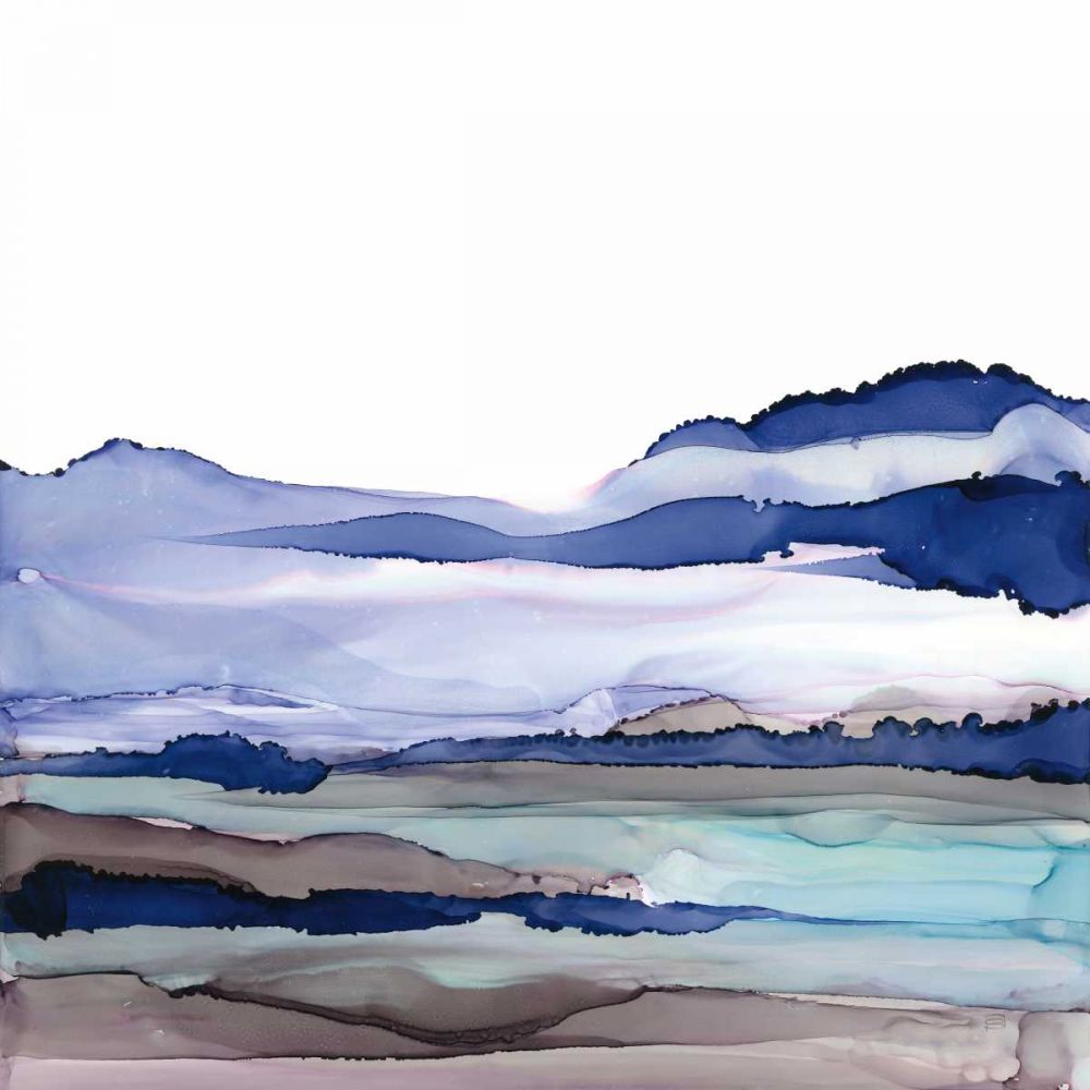 Bluescape I art print by Chris Paschke for $57.95 CAD