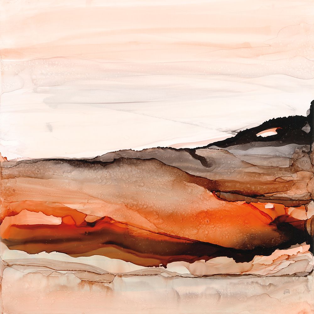 Orangescape I art print by Chris Paschke for $57.95 CAD