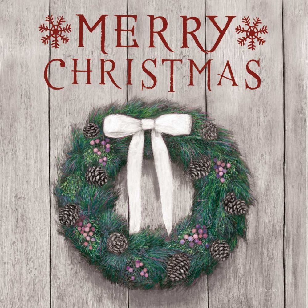Christmas Affinity VII on Gray Wood art print by James Wiens for $57.95 CAD