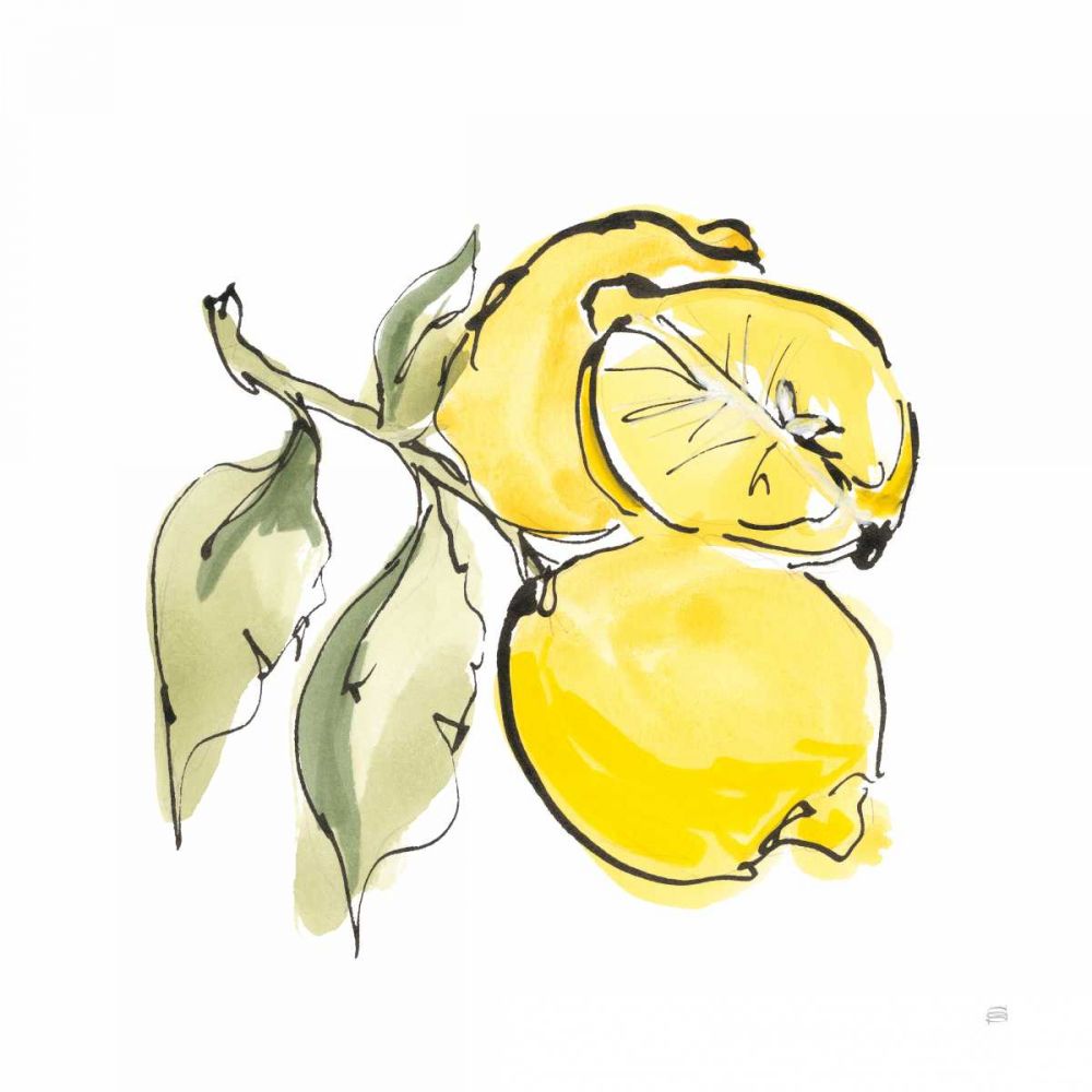 Lemon Still Life II art print by Chris Paschke for $57.95 CAD