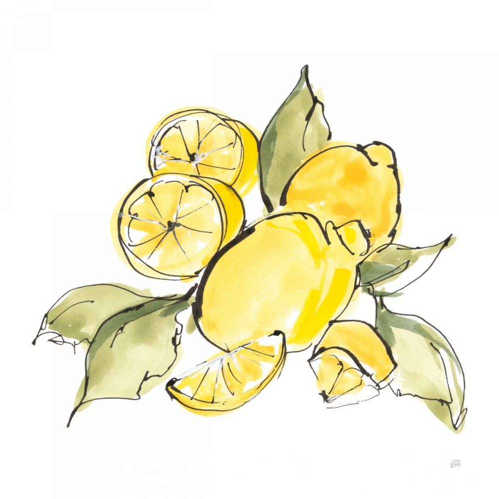 Lemon Still Life III art print by Chris Paschke for $57.95 CAD