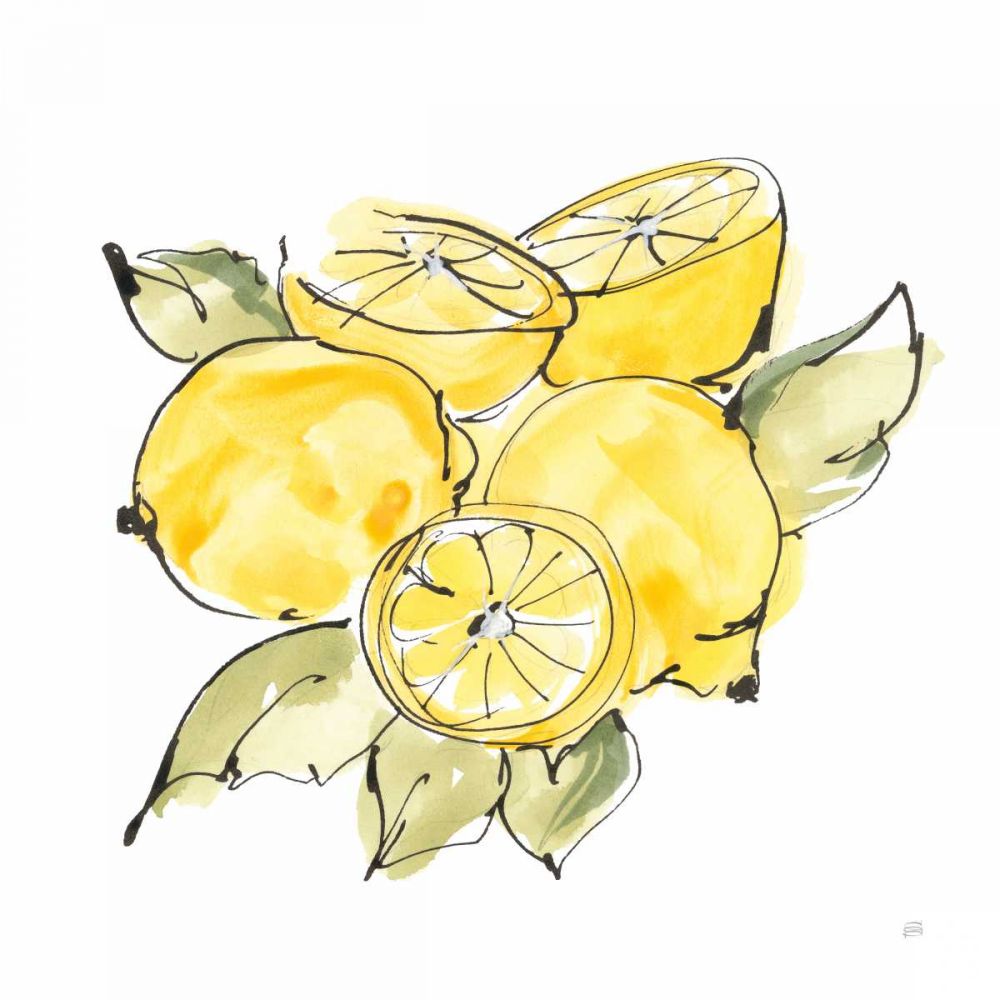 Lemon Still Life IV art print by Chris Paschke for $57.95 CAD