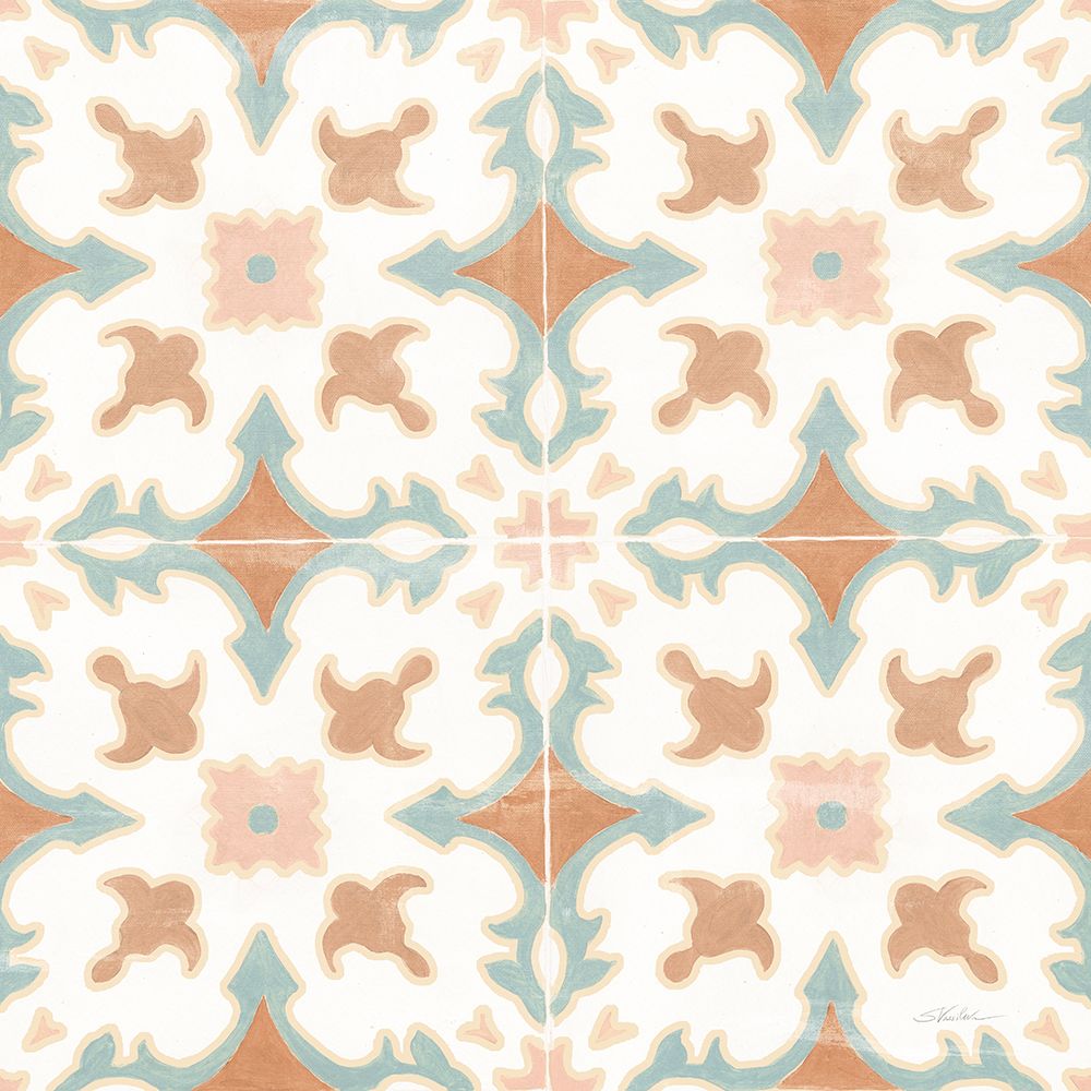 Santorini Tiles art print by Silvia Vassileva for $57.95 CAD