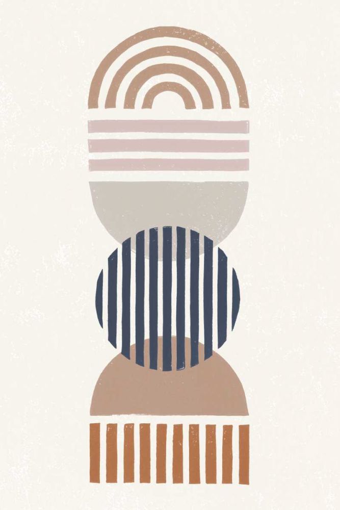 Modern Desert I art print by Moira Hershey for $57.95 CAD