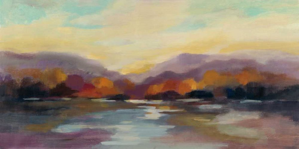 Fall Sunset art print by Silvia Vassileva for $57.95 CAD
