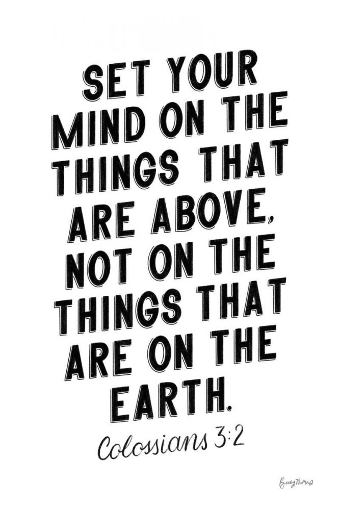 Bible Saying II BW art print by Becky Thorns for $57.95 CAD